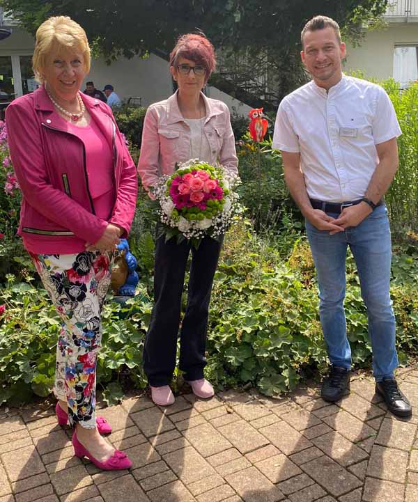 Sommerfest 2021 mit Ehrung von Nicole Fiebrich