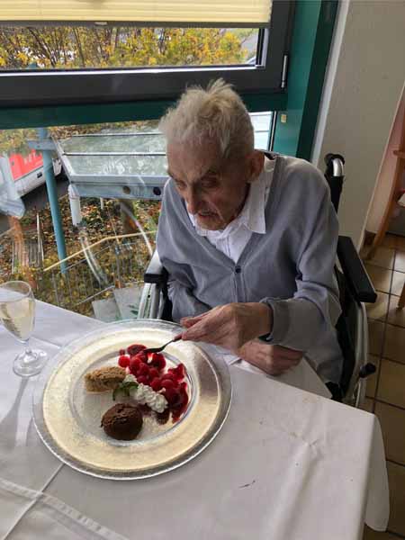 Candle-Light-Dinner zum 72. Hochzeitstag